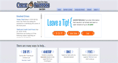 Desktop Screenshot of iccrimestoppers.org